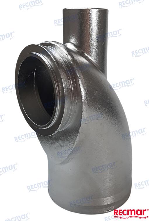 Stainless Steel Elbow for Yanmar 4LH-A replaces: 119773-13501