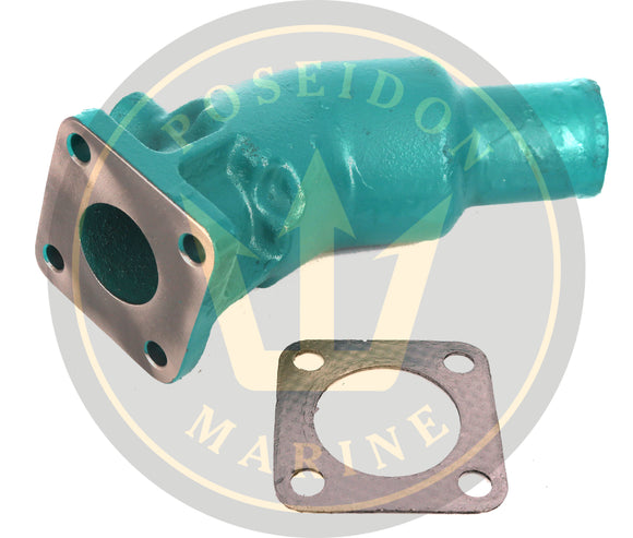 Exhaust Elbow for Volvo Penta Diesel, replaces : 861906 21190094 MD2010 MD2020 MD2030 MD2040 D1-13 D1-20 D2-40