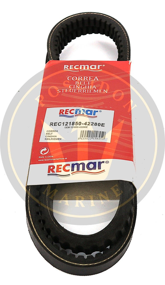 Recmar® alternator belt for Yanmar 4LHA 4LH RO: 121850-42280