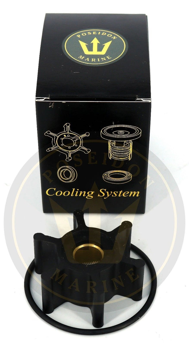 Engine Cooling Water Pump Impeller Kit For Yanmar 128990-42200 – 2GM20, 3GM30, 3YM20, Jabsco 653-0001