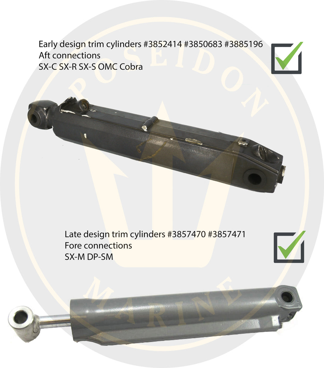 BORDURE POMPE MOTEUR pour Volvo Penta SX-M & Dp-H Propulsion, 3861575