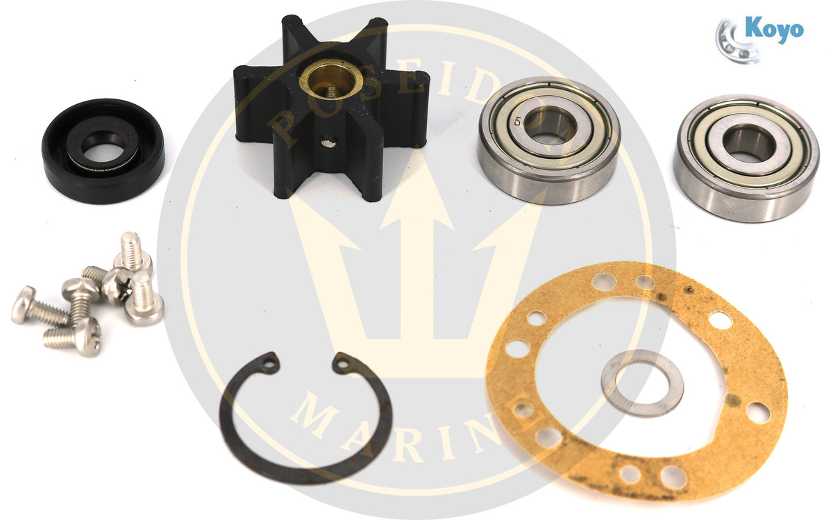 Kit de Turbine pour Moteur Diesel Yanmar Marine 104211-42070, Pompe à Eau 2GM 3GM 104211-42071 Joint 128270-42000 34 Kit de Turbine pour Moteur Diesel Yanmar Marine 104211-42070, Pompe à Eau 2GM 3GM 104211-42071 Joint 128270-42000 34