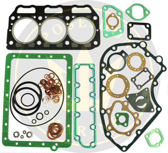 Head gasket set for Yanmar 3GM30 3GM30F RO : 728374-92605 with 128374-01911
