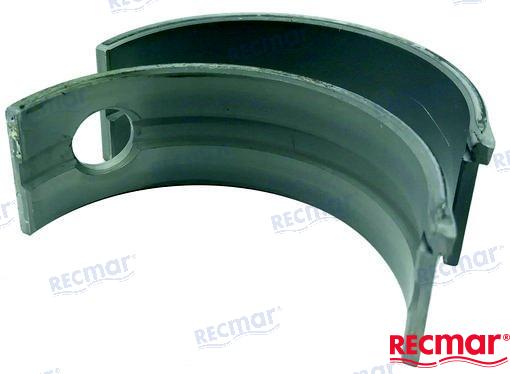 Main bearing (central) STD for Yanmar 3GM30 Replaces 121450-02170