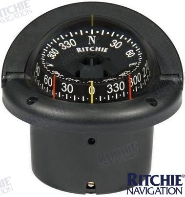 Ritchie Helmsman Compass HF-743 Flush Mount (BLACK)
