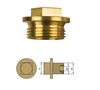 Tecnoseal® zinc anode for intercooler exchanger Volvo Penta D71 D122 D162 823661
