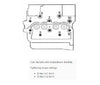 Crom® Kit bulloni testata cilindro 2001 2002 2003 970888