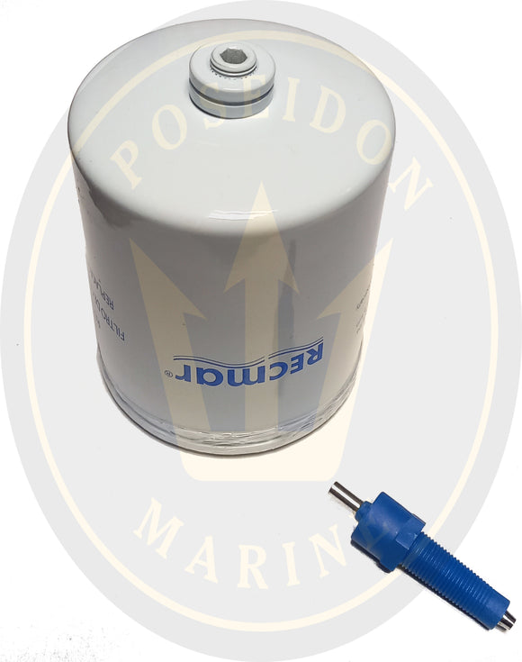 Recmar® Fuel Filter Mercury/Mariner V6 EFI/DFI 1996+ replaces 35-18458Q4
