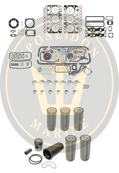 Kit de revizie pentru motor diesel marin Volvo Penta D70C RO: 875541