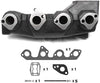 HGE® Exhaust manifold OMC 2.3 912472 913395 986041