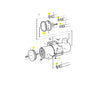 Recmar® gasket kit heat exchanger for Volvo Penta 2002 2003 829972 829989 22032