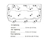 Crom® Head Gasket Set Volvo Penta MD2040A MD2040B MD2040C MD2040D 3584202