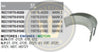 Recmar® 로드 베어링 (모든 사이즈) 얀마 6LP 6LPA MARK 2-MARK 6