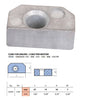 Recmar® F150, F250, F300 실린더 블록용 알루미늄 양극 (부품 번호 63P-11325-11 대체품)
