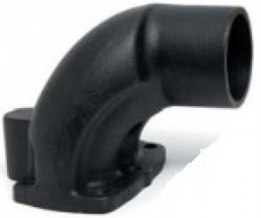 PoseidonMarine® exhaust elbow Volvo Penta AQ165 AQ170 831331 “no return valve”