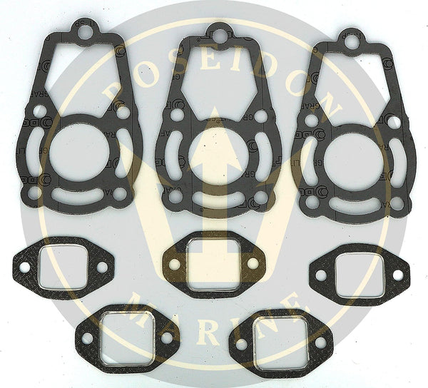 Crom® Manifold Gasket Set Volvo Penta MD19 MD21 859140 859114 859144