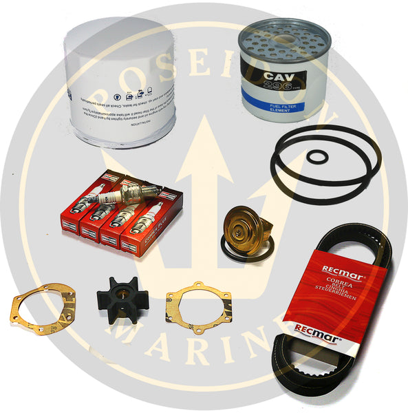 Recmar® Volvo Penta AQ115 AQ130用サービスキット 3517857 3581078 876080 3593659