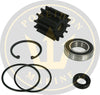 PoseidonMarine® 워터 펌프 키트 볼보 펜타 V6 V8 21214596 21212799 21212798 크랭크축 장착형 서펜타인 벨트