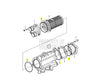 Recmar® warmtewisselaarset pakking voor Volvo Penta D3-110 D3-130 D3-160 D3-190 3581070 23013