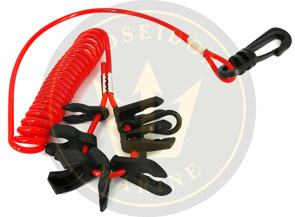 Clé de contact Goldenship® Kill Switch Mercury Yamaha Honda Suzuki Johnson/Evinrude OMC