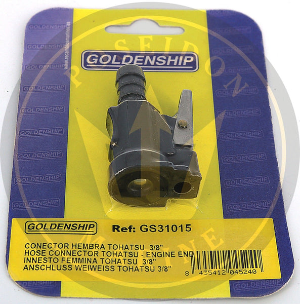 Goldenship® Fuel Connector 3/8” Tohatsu/Nissan RO: 394-702500M engine side