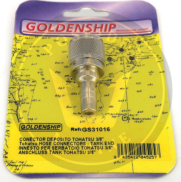 Conector combustibil Goldenship® 3/8” Tohatsu/Nissan 3B2-702810M 3/8" 2 (5 - 90CP)