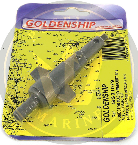 Fuel Connector for Mercury Marine 30185T3  5/16" (8mm) GS31079