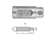 Tecnoseal® 02020 아연 양극봉 펜슬형 (Caterpillar 규격, 길이 26mm)