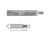 Tecnoseal® 02021 아연 양극봉 펜슬 Caterpillar 3304 3306 3116 6L플러그 없는 2283