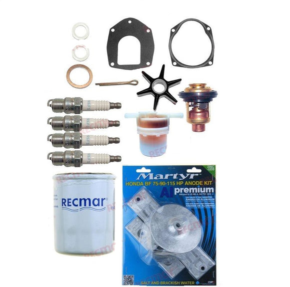 Recmar® Service Kit for for Honda BF75A BF90A