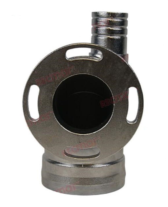 Recmar® Stainless steel Exhaust Elbow Yanmar 4LH-DTZ 4LH-DTE 119173-13501