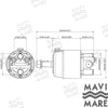 Mavi Mare® Hydraulic Helm Pump GM0-MRA GS41071