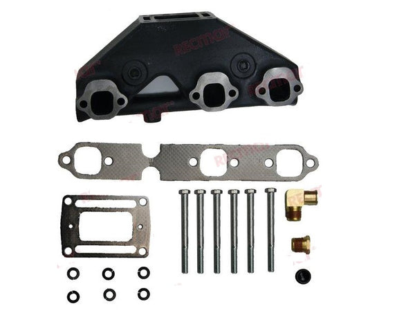 Recmar® Exhaust manifold for Volvo Penta V6 4.3 ltr. 1993+ 3847499