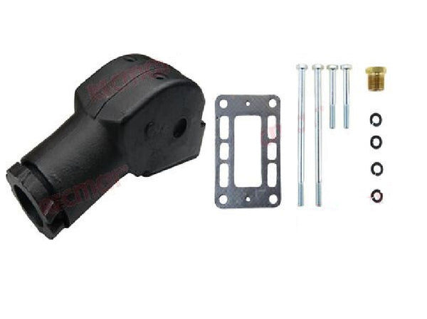 HGE® Exhaust elbow for Volvo Penta V6 AQ 175 AQ205 <1993 857037