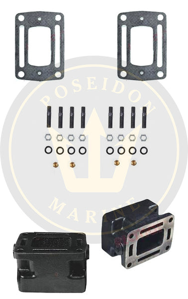 Recmar® par distančnikov za izpušni sistem 3" za Volvo Penta 3853621