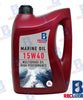 Recmar® Premium multigrade marine engine oil 15W40 5L bottle