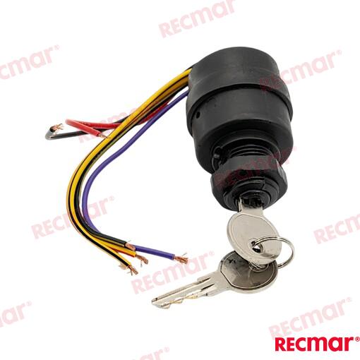 IGNITION STARTER SWITCH PLASTIC 7T-4POS GS11159 REC87-88107A5