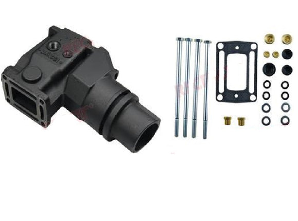 Koleno výfukového sběrného potrubí Recmar® pro OMC & Volvo Penta GM V6-V8 (1991+) 3863061