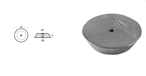 Anode Zink, Hamilton Jet HJ273/274/291; HJ321/322/362/363; HJ402/422