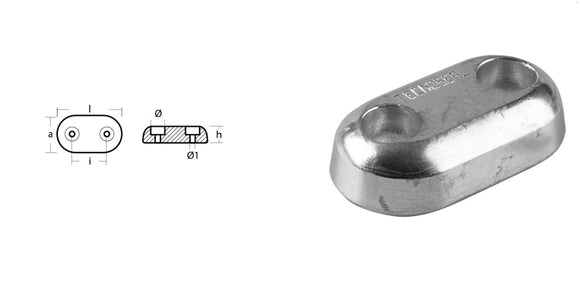 Anode Zink, Hamilton Jet HJ274/292; HJ322/362; HM422
