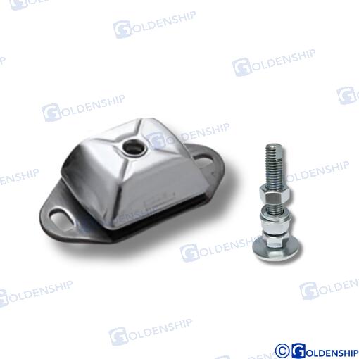 Goldenship® Engine Mount for Volvo Penta diesel 846765 858161 16mm