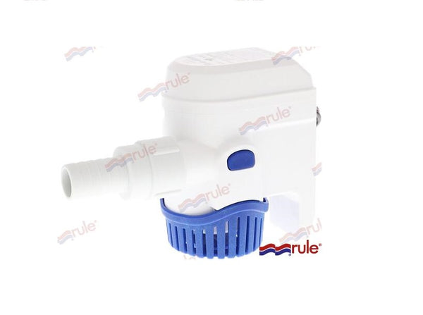 Rule® Bilge Pump 500GPH 12V Automatic RU500