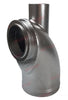Recmar® Stainless steel Exhaust Elbow Yanmar 4LHA 6LP 119773-13501