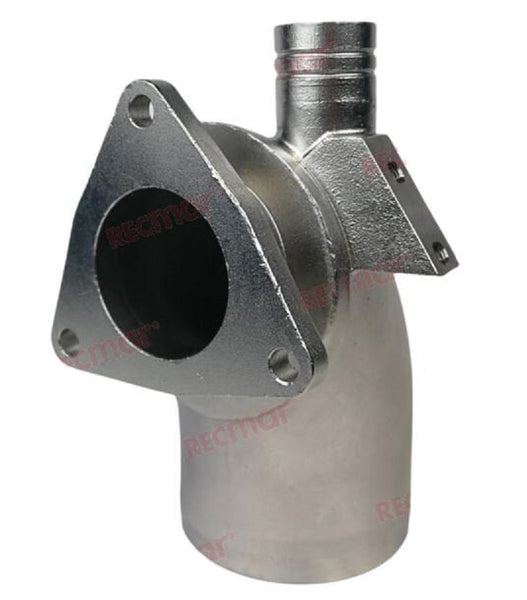 Recmar® Kipufogócsonk könyök rozsdamentes acélból Yanmar 4LH-STE 119181-13500