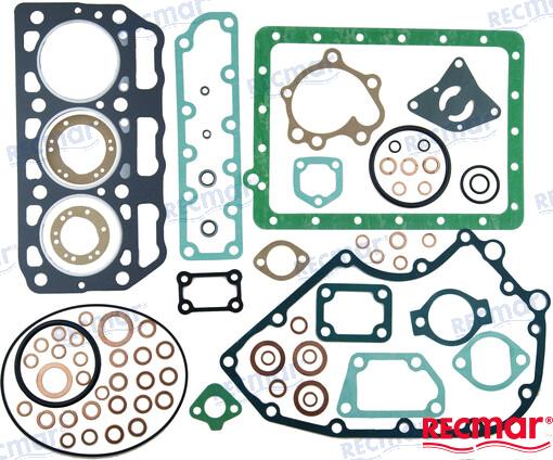 Cylinder head gasket set for Yanmar 3GMD RO: 728370-92605