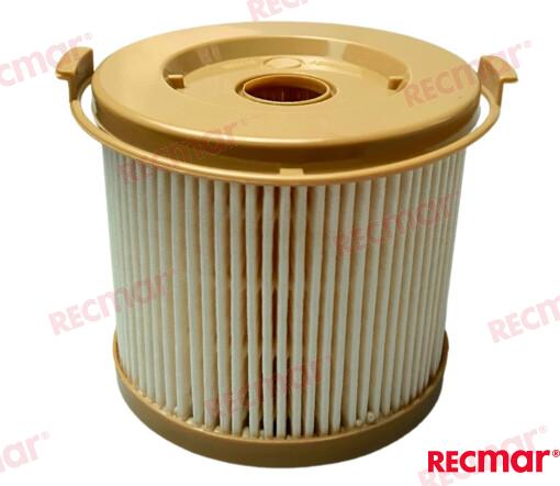 Recmar® 500-series fuel fiter element Volvo Penta diesel 3581760 30 micron red