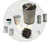 Kit di assistenza Recmar® Volvo Penta TAMD73 74 75 847741 3838952