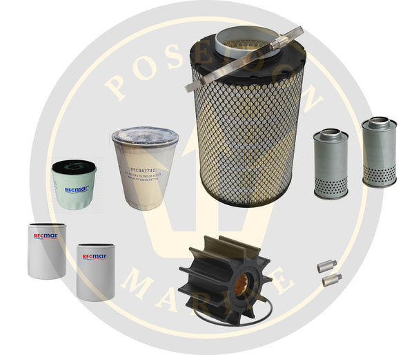 Kit di assistenza Recmar® Volvo Penta TAMD73 74 75 847741 3838952
