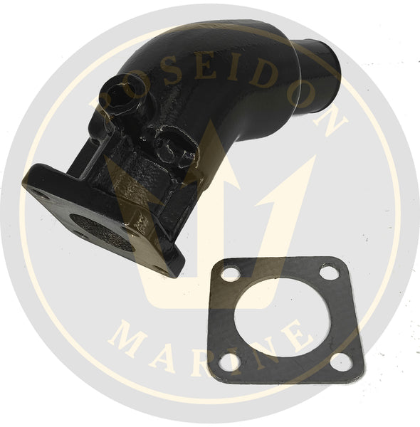 Coude d'échappement Recmar® pour Volvo Penta 861906 21190094 MD2020 MD2030 MD2040