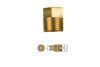 Tecnoseal® 02023TP reserve messing plug 1/2'' BSPT voor Caterpillar D336 D343 D379 6L2289